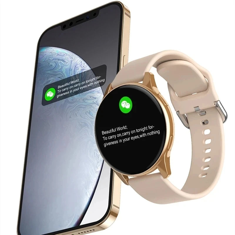 LIGE AMOLED Screen Smart Watch Women Bluetooth Call Bracelet Custom Watch Sports Fitness Men Waterproof Smartwatch For Xiaomi