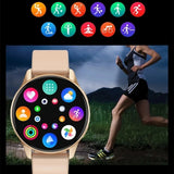 LIGE AMOLED Screen Smart Watch Women Bluetooth Call Bracelet Custom Watch Sports Fitness Men Waterproof Smartwatch For Xiaomi