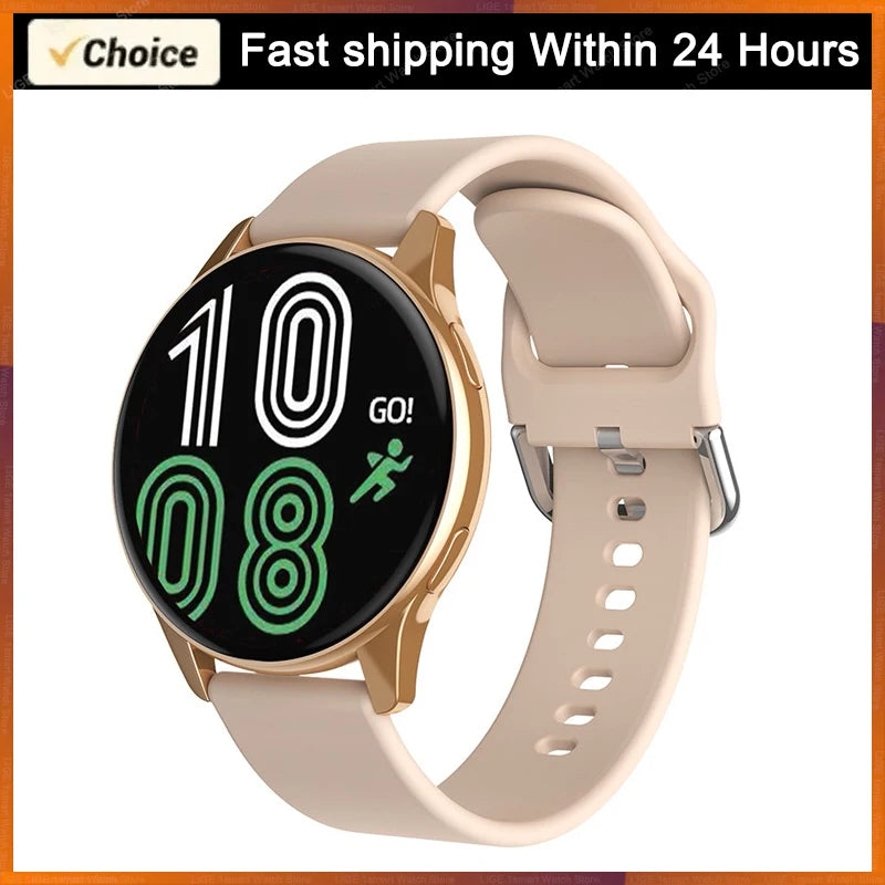 LIGE AMOLED Screen Smart Watch Women Bluetooth Call Bracelet Custom Watch Sports Fitness Men Waterproof Smartwatch For Xiaomi