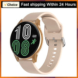 LIGE AMOLED Screen Smart Watch Women Bluetooth Call Bracelet Custom Watch Sports Fitness Men Waterproof Smartwatch For Xiaomi