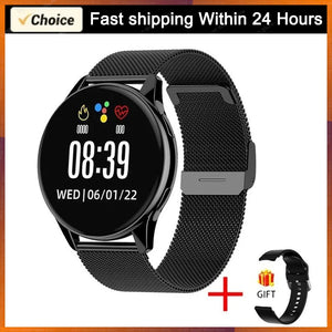 LIGE AMOLED Screen Smart Watch Women Bluetooth Call Bracelet Custom Watch Sports Fitness Men Waterproof Smartwatch For Xiaomi