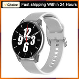LIGE AMOLED Screen Smart Watch Women Bluetooth Call Bracelet Custom Watch Sports Fitness Men Waterproof Smartwatch For Xiaomi