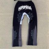 Y2k Spider Print Hoodies Women Men Hip Hop Pullover Long Sleeve Jacket Coats Fall Winter Harajuku Casual Loose Hooded Sweatshirt